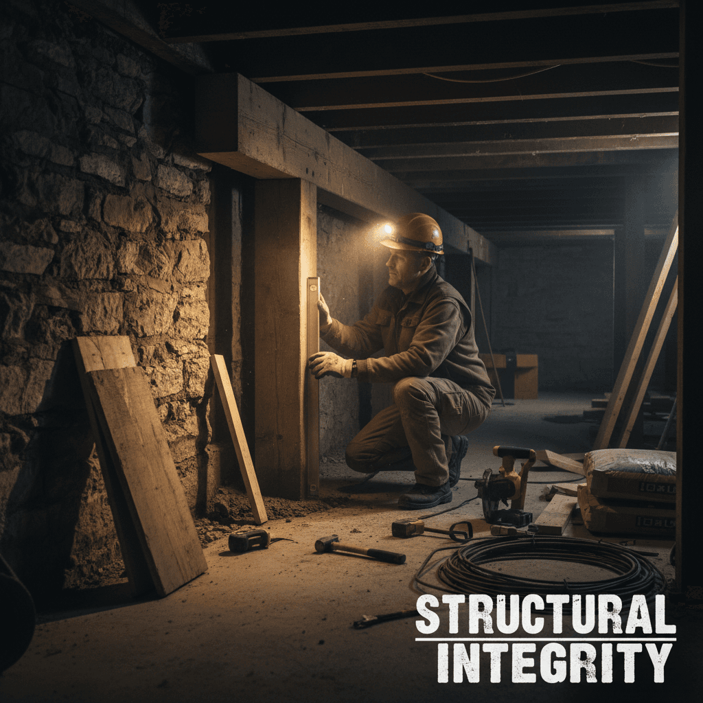 Structural repair and foundation work