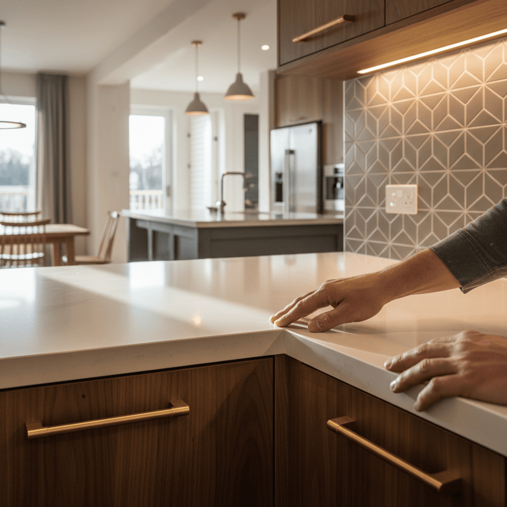 Interior renovation and finishing details