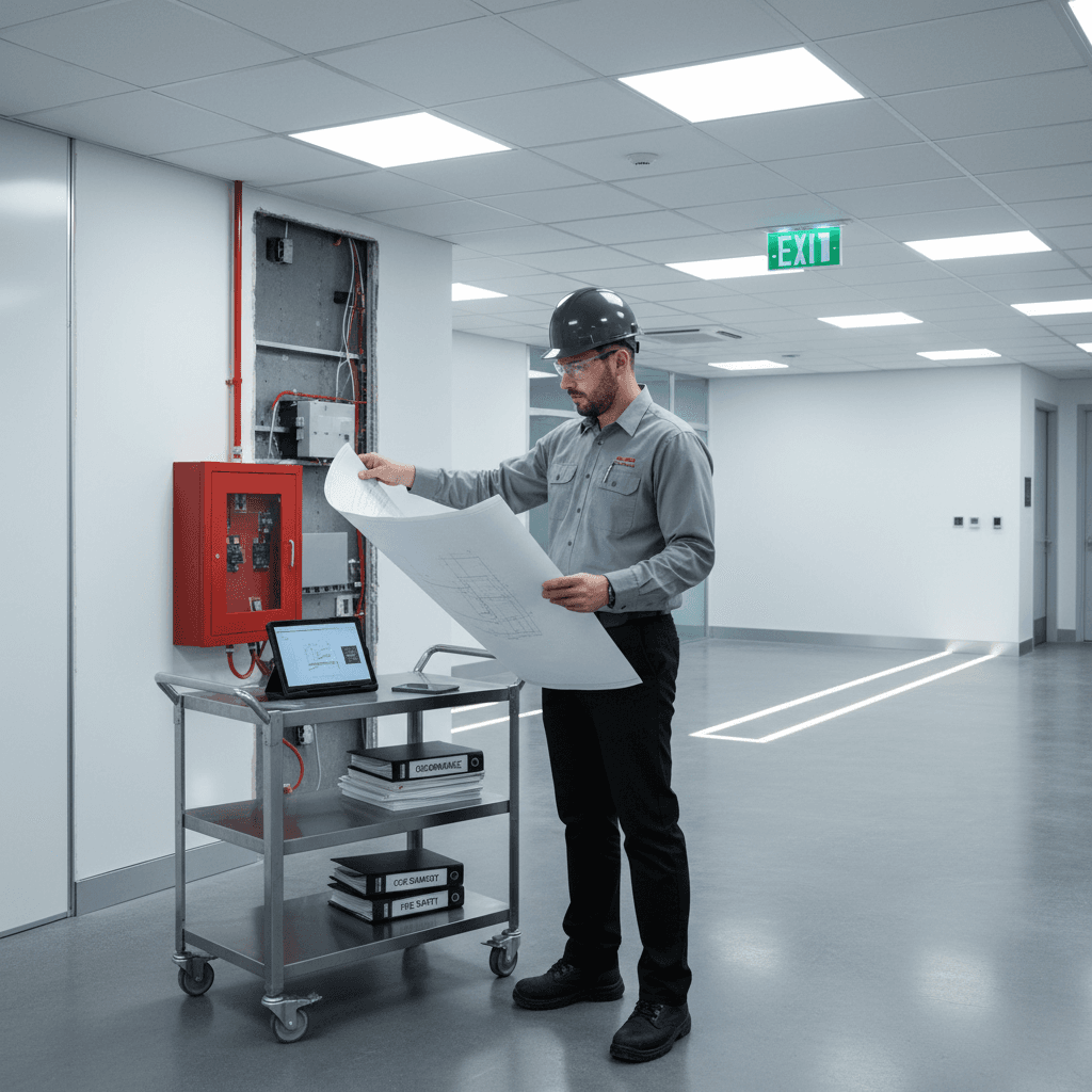 Code compliance improvements in commercial space